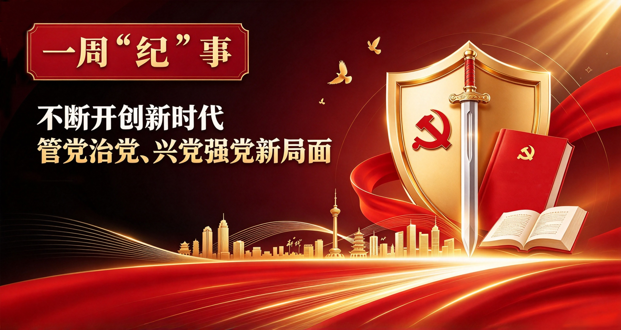 一周"纪"事 | 不断开创新时代管党治党、兴党强党新局面