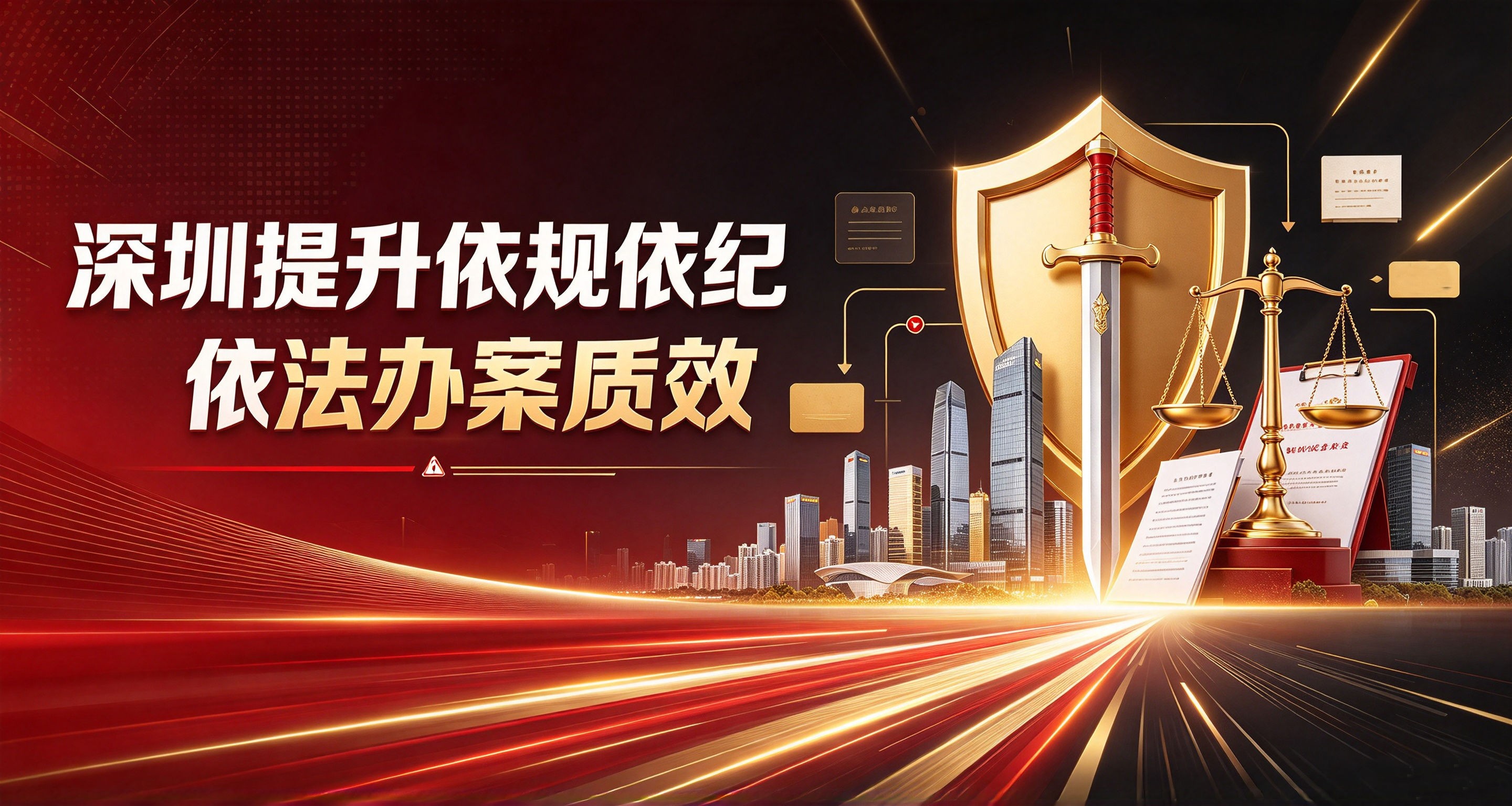 <strong>深圳提升依规依纪依法办案质效 守牢案件质量生命线</strong>